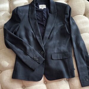 LOFT Women's Charcoal Textured Blazer